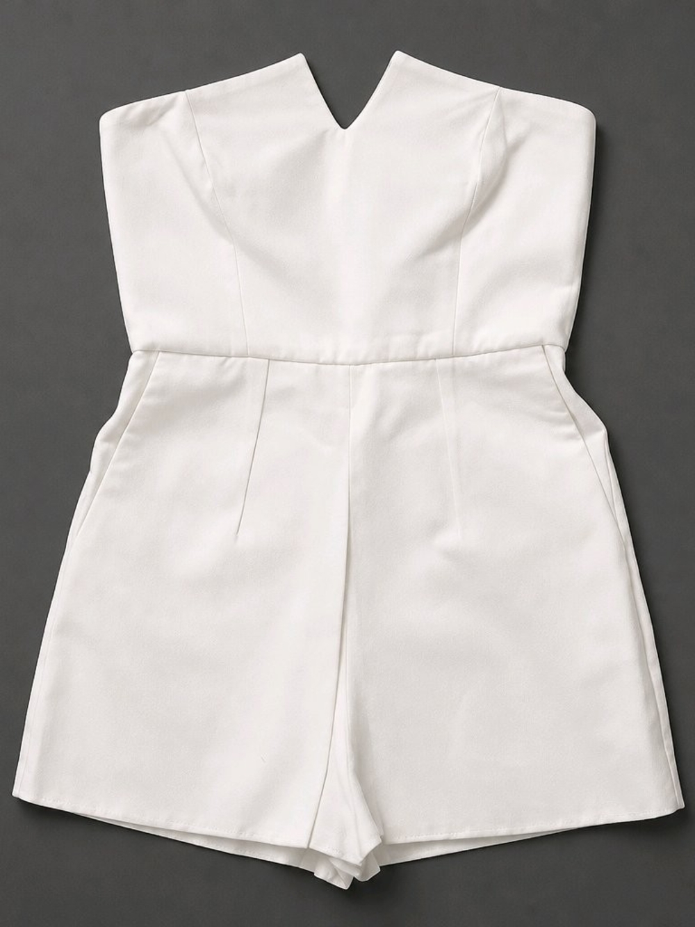 TOPSHOP White One Piece Romper
